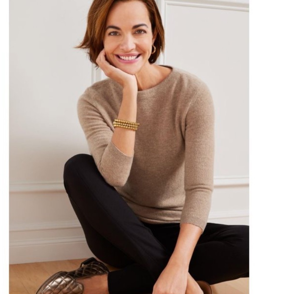 New - Talbot Audrey cashmere sweater - size petite S. - Picture 4 of 4